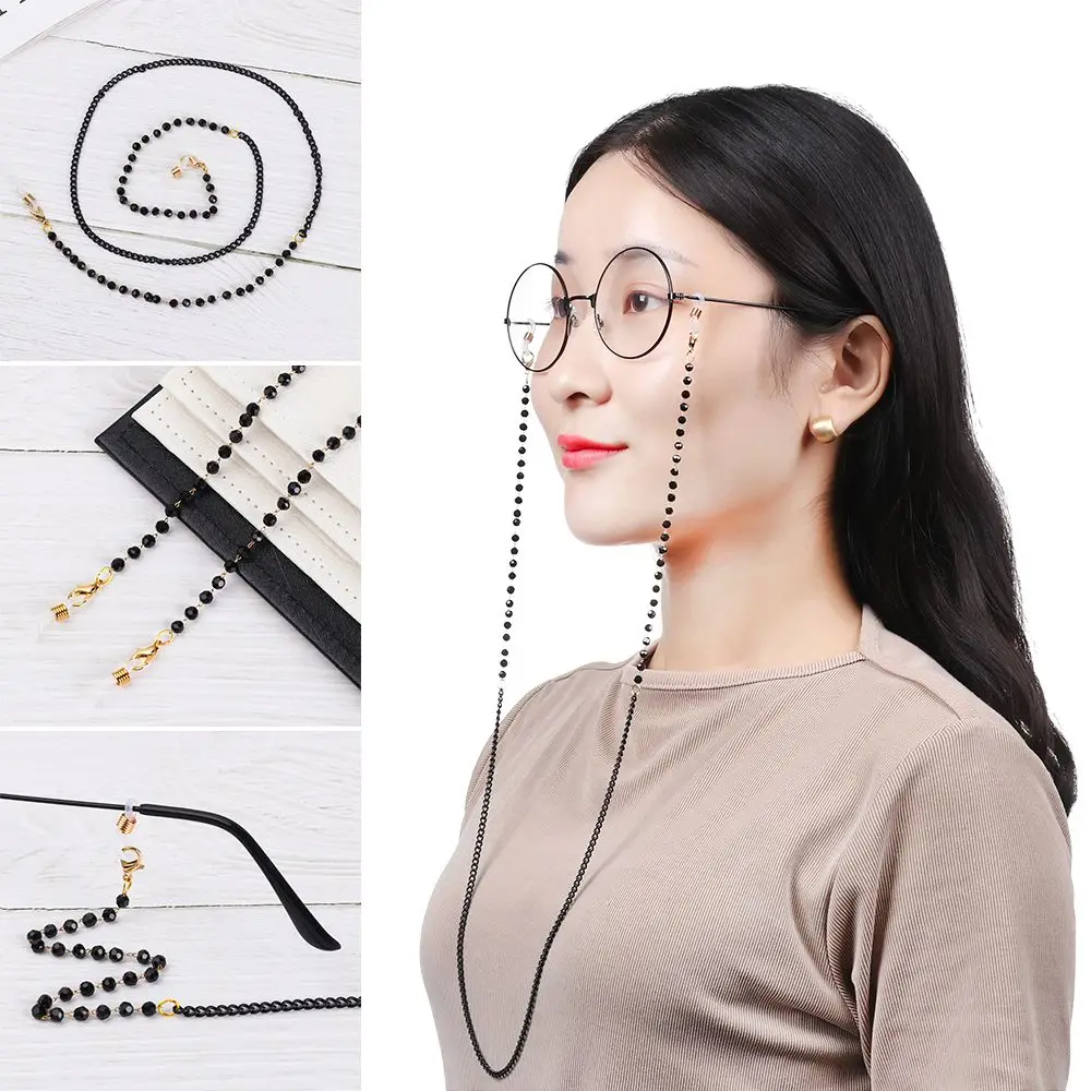 

Acrylic Crystal Metal Sunglass Strap Rope Eyedress Lanyard Eyeglasses Necklace Strap Cord Holder Reading Glass Chain