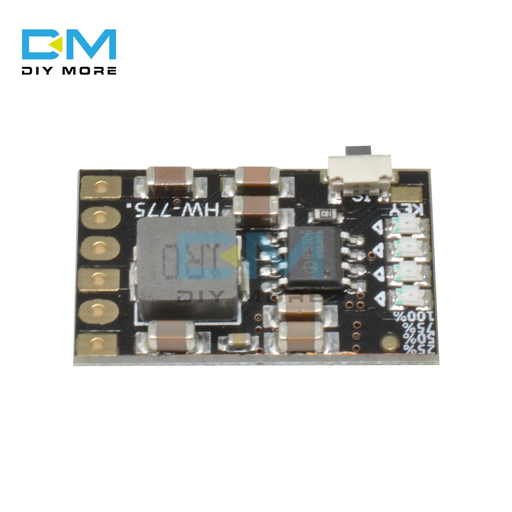 2A 5V Charge Discharge Integrated 3.7V 4.2V Lithium Battery Boost Mobile Power Protection Diy Electronic PCB Board Module