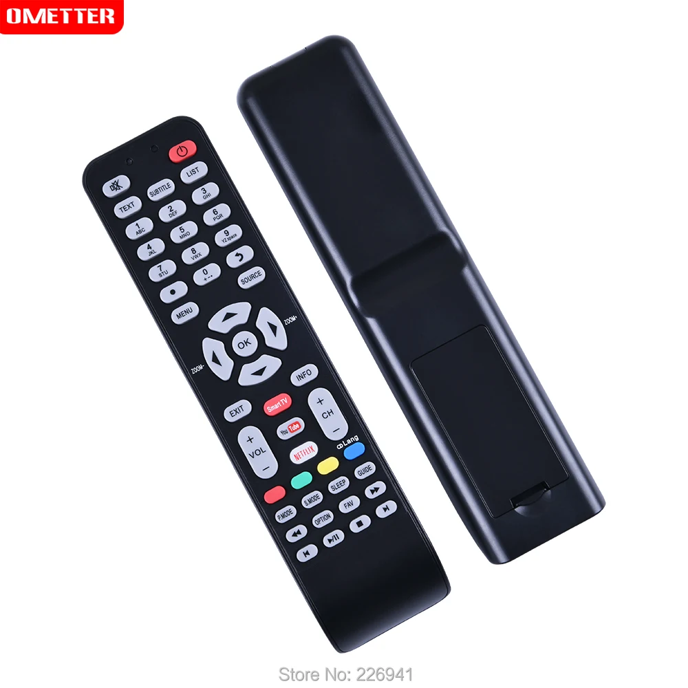 Cocok untuk TCL TV Remote Control Presbyopic Smart LCD LED