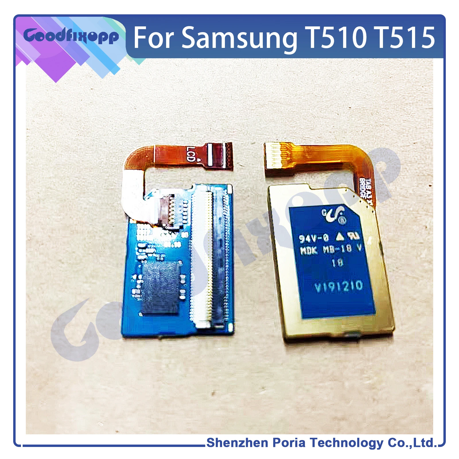 Touch Button Connector For Samsung Galaxy Tab A 10.1 SM-T510 SM-T515 T510 Touch Flex Cable Ribbon For SM-T515 Touch Connect LCD