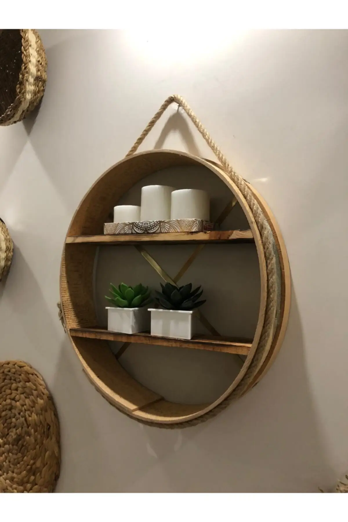 Perchero de pared de diseño especial marrón, estante de pared, pared, estante de pared, colgante, tipo, madera, decorativo, nuevo colgante de pared tipo madera