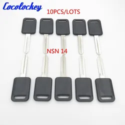 Cocolockey Replacement Transponder Chip Key Shell FOB Cover NO CHIP INSIDE for Nissan Car Key Blade NSN14 10pcs/lots No Logo
