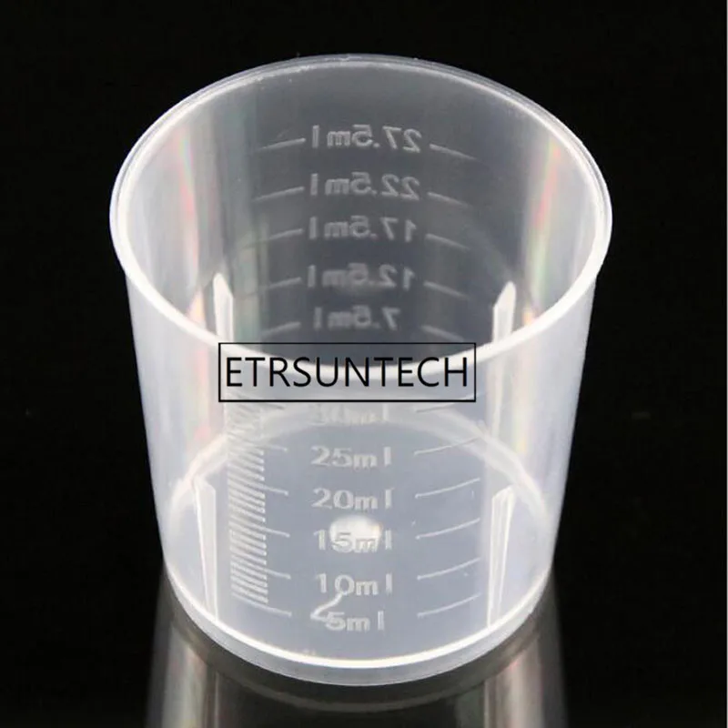 

1000pcs 30ml PP Measure Cup Liquid Measuring Plastic Cups With Scales Kitchen Baking Tool