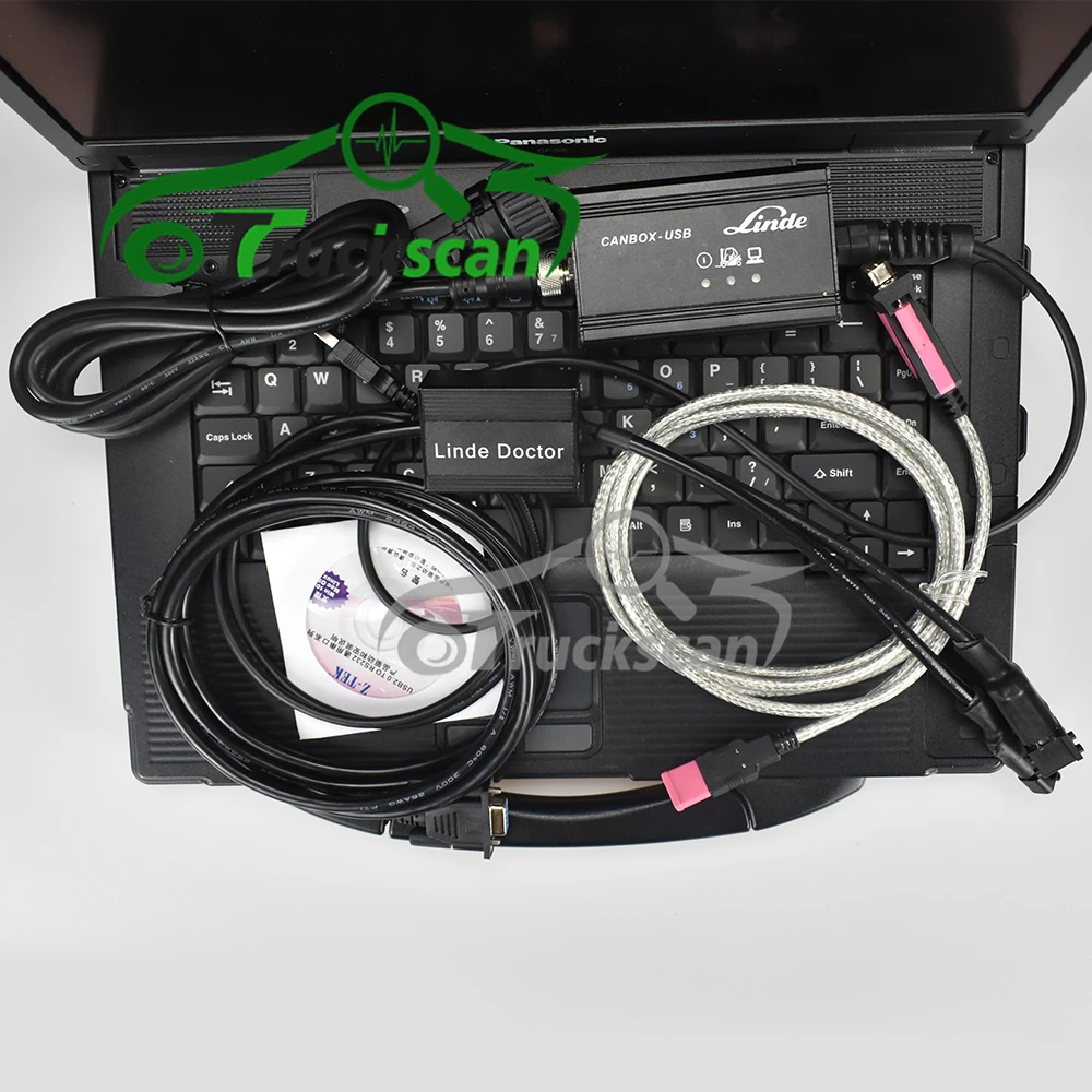 forklift truck diagnostic tool for Linde Canbox doctor with linde pathfinder software Forklift Truck Diagnostic Cable