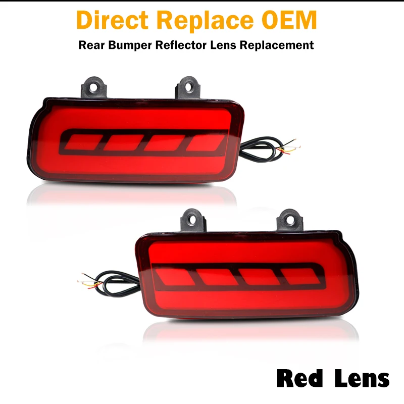 For Honda CR-V CRV 2015 2016 Car LED Rear Fog Lamp Bumper Light Brake Light Turn Signal Light Reflector lamp Car Flashing