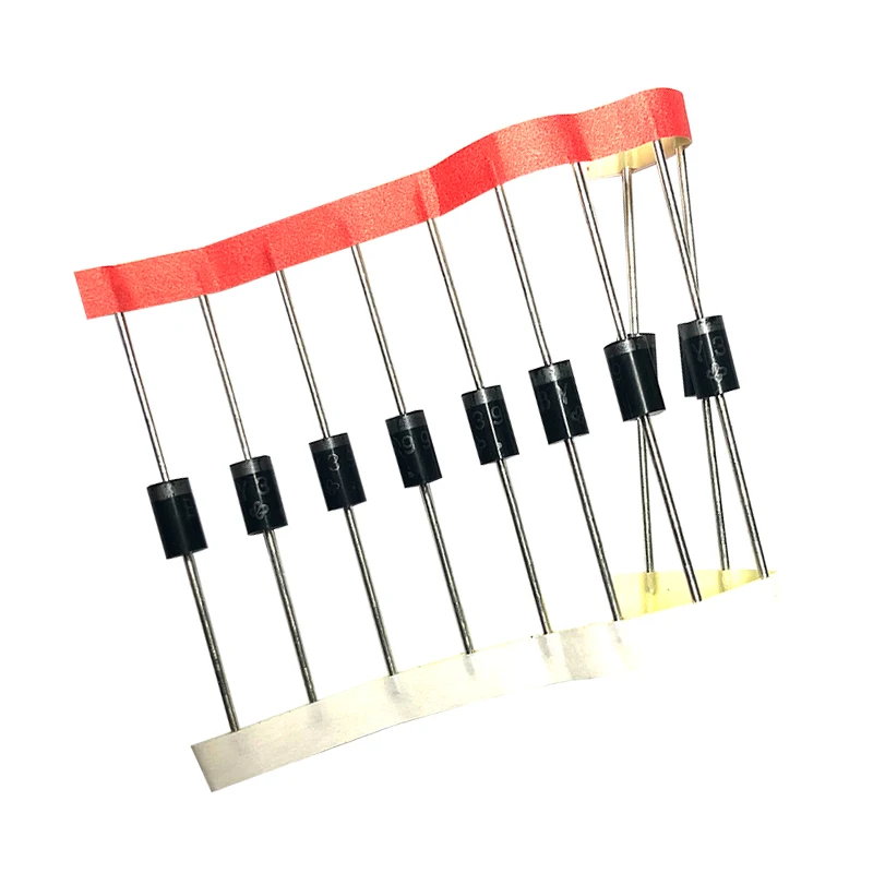 10pcs BY399 Fast Recovery Rectifier Diode BY255 Package DO-27 In-line Braid for Ultrasonic Use BY299