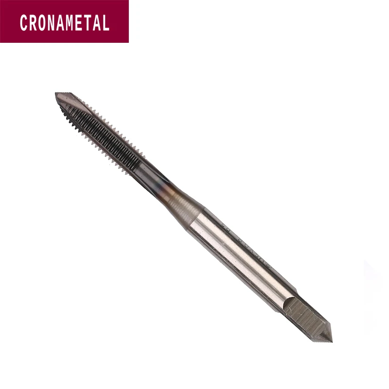 CRONAMETAL HSS machine kranen Spiraal Punt Tap TICN coating draad tap torneira M2 M2.2 M2.3 M2.5 M2.6 M3 M3.5 M4 m4.5 M5 M5.5 M6