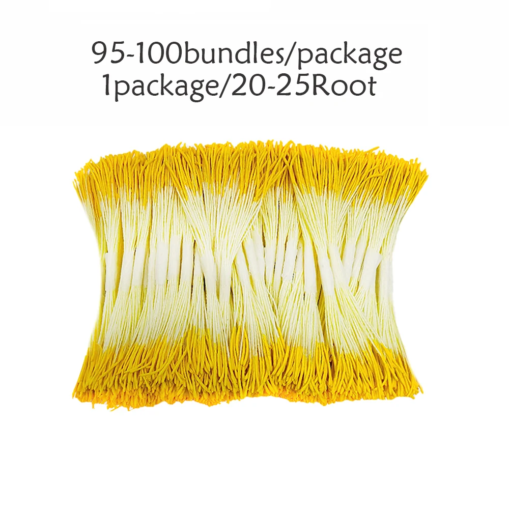 Artificial Flowers peony Lotus Flower Stamens 2 Bundles Stems Handmade Flowers Pollens Stamens Cherry blossom,Artificial stamen