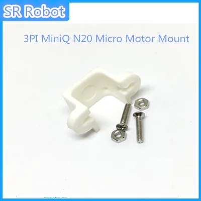 10pcs Motor Bracket For 3PI MiniQ N20 Micro Motor Mount Set 12mm DC Gear Motor Mounting Bracket DIY RC Toy Car Part Accessory