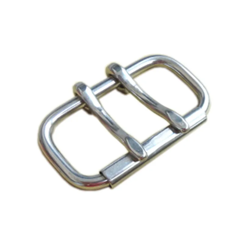 Stainless Steel Weightlifting Belt Buckle 60mm Waistband Roller Buckle Double Pin Bag Buckle  52mm 102mm Inner Width