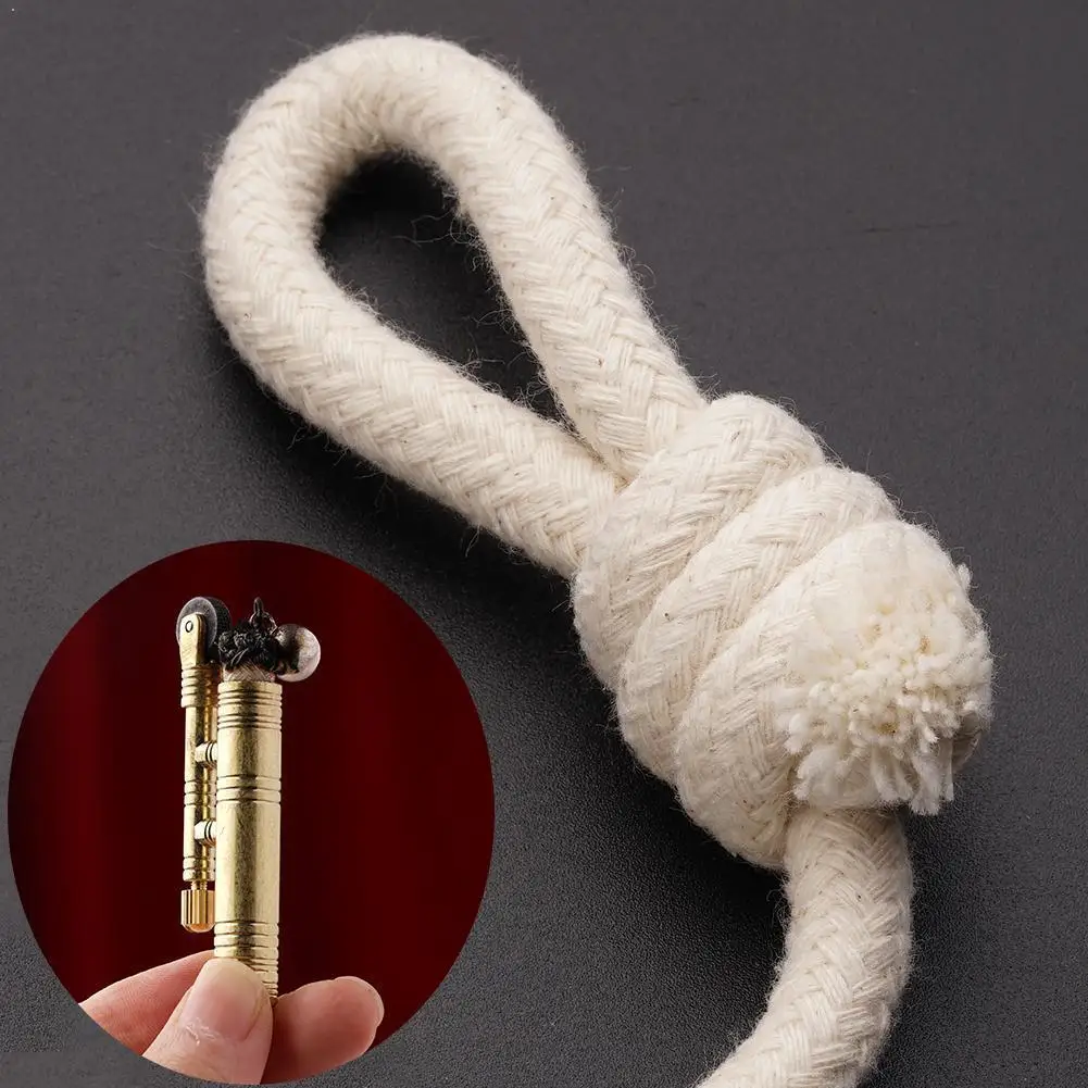 Wire Lighter Cotton Core Wick Kerosene Oil Lighter For Petrol Replacement Fire Starter Bulk Accessories Lighter S8P3