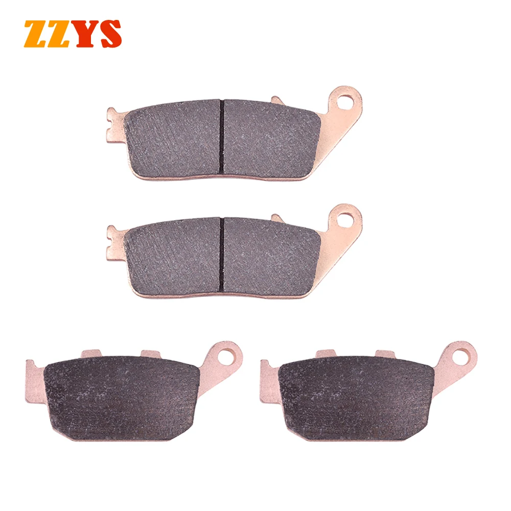 

Front Rear Brake Pads For HONDA CBR250 CBR250R MC19 VT250 VT250F Spada Castec VT CBR VTR 250 VTR250 MC33 CB-1 CB400F CB400 CB 40