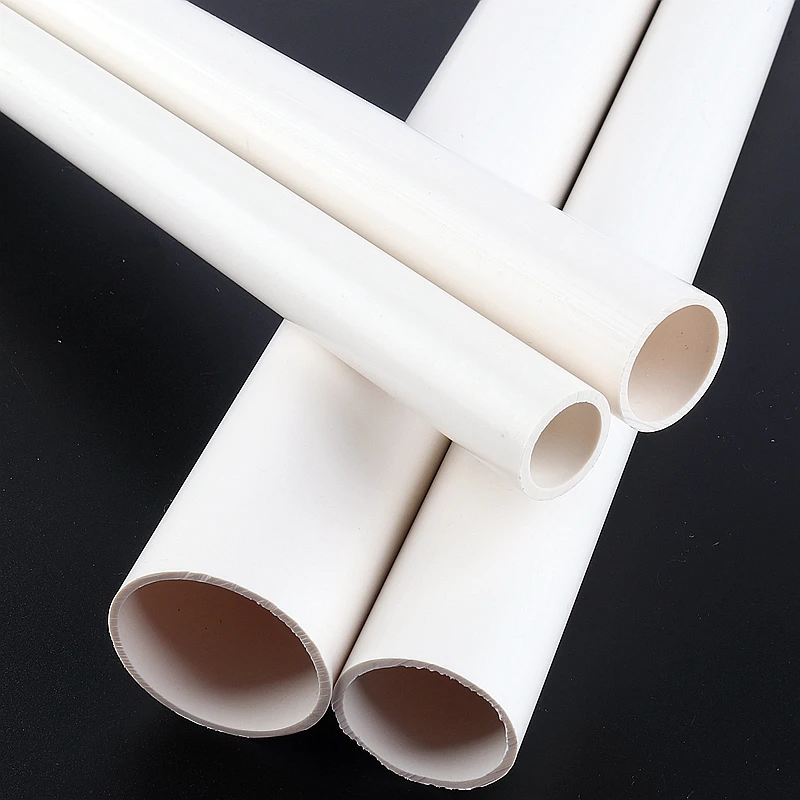 

1pc 63mm Outer Diameter White PVC Pipe Agriculture Drainage Home Garden Irrigation Tube Fish Tank Water Pipe 48-50cm