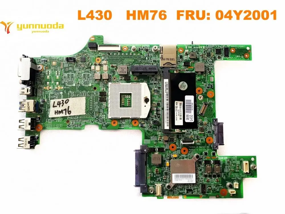 

11248-2 for Lenovo L430 laptop motherboard HM76 FRU 004Y2001 04Y2008 04W6671 04W3562 04W3564 04W6674 tested good