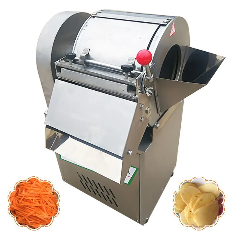 

Restaurant artifact multi-function electric stainless steel small cut vegetables slicer machine