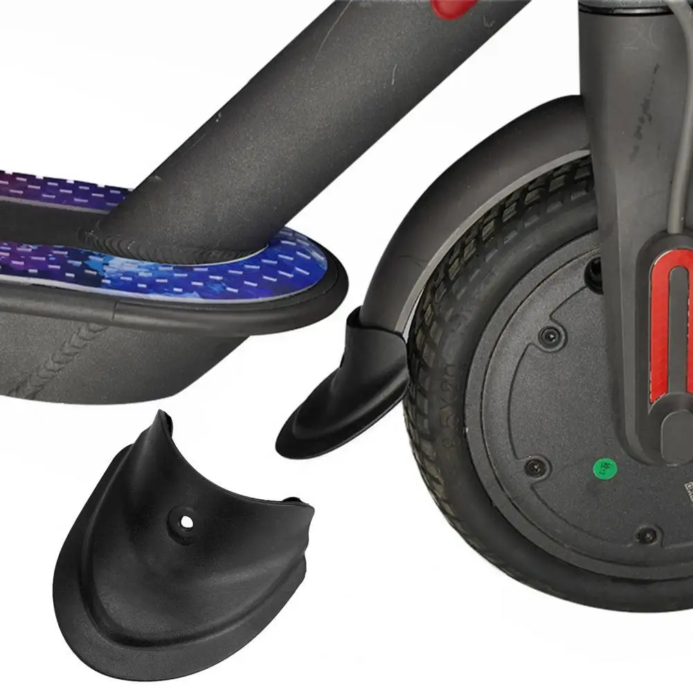 

35% Discounts Hot 1Pair Rear Mudguard Fender Better Toughness Lightweight Rubber Scooter Fender Fishtail Flap for M365