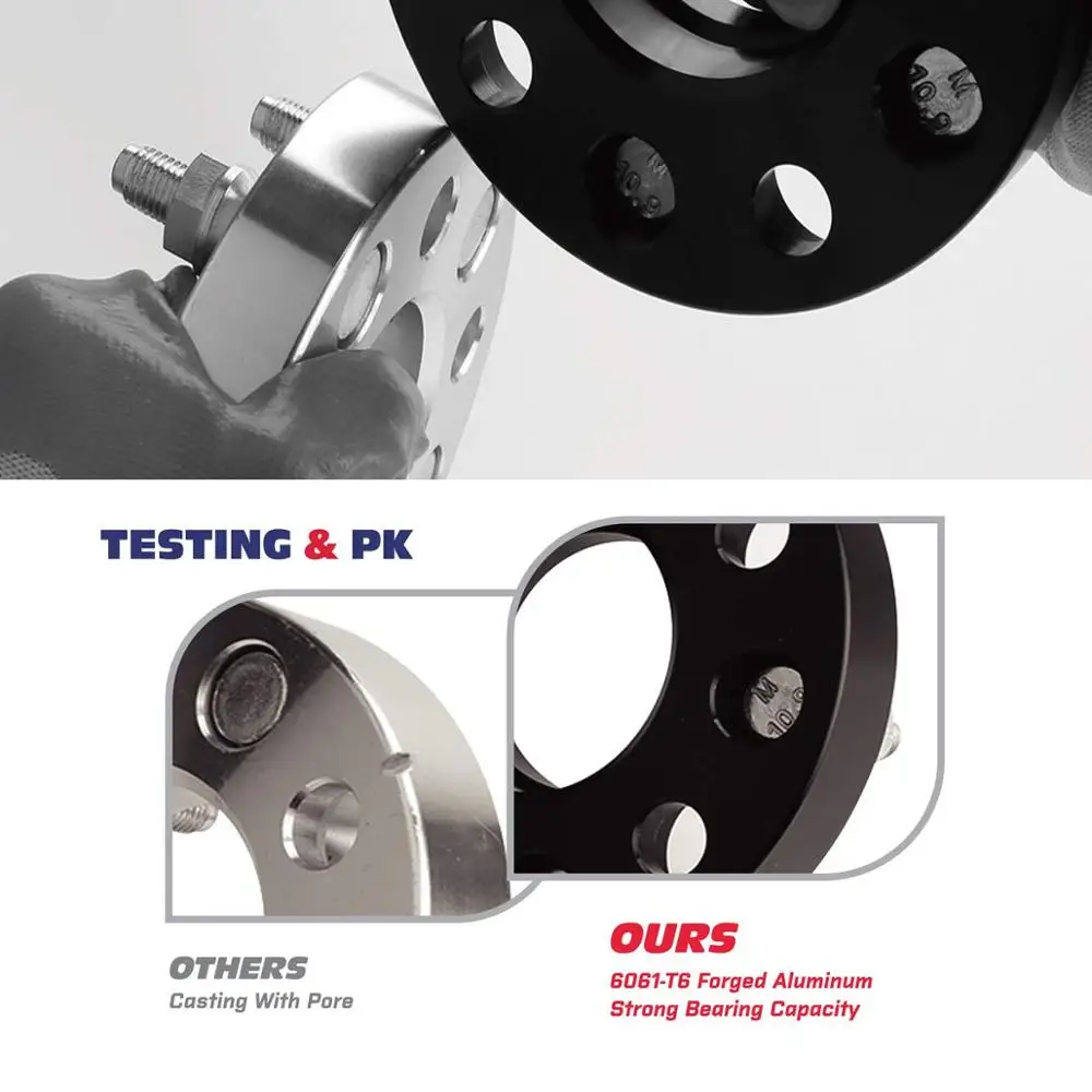 Forged Wheel Spacers, KSP  20mmWheel spacers  5x4.5'' to 5x114.3mm for Lexus RX300 GS300  ES300