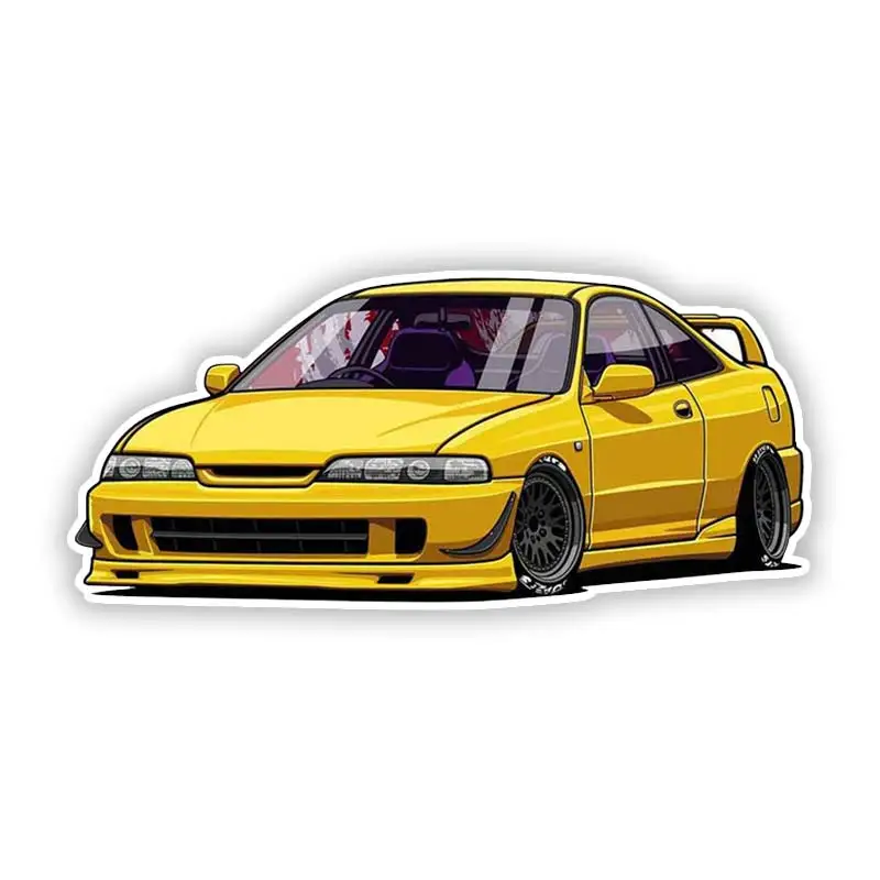 

S50443# Various Sizes Personality PVC Decal for AE86 Initial D Japan JDM V5 Waterproof Car Sticker on Motorcycle Laptop