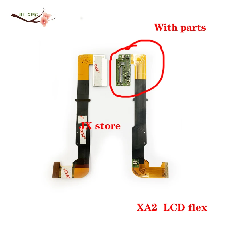 1 قطعة جديد ل Fujifilm فوجي XA2 X-A2 الدورية رمح LCD الكابلات المرنة مع أجزاء كاميرا رقمية إصلاح أجزاء
