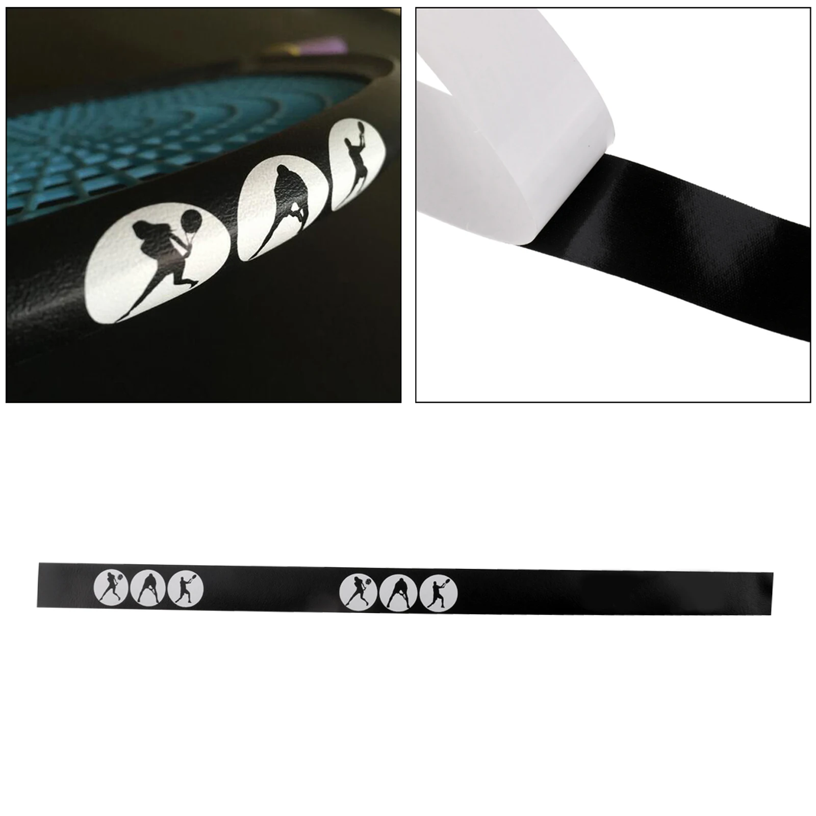 Professional Tennis Racquet Guard Edge Head Protection Tape Anti Paint Off Tennis Sticker Racket Accessories Racquet Guard Tape