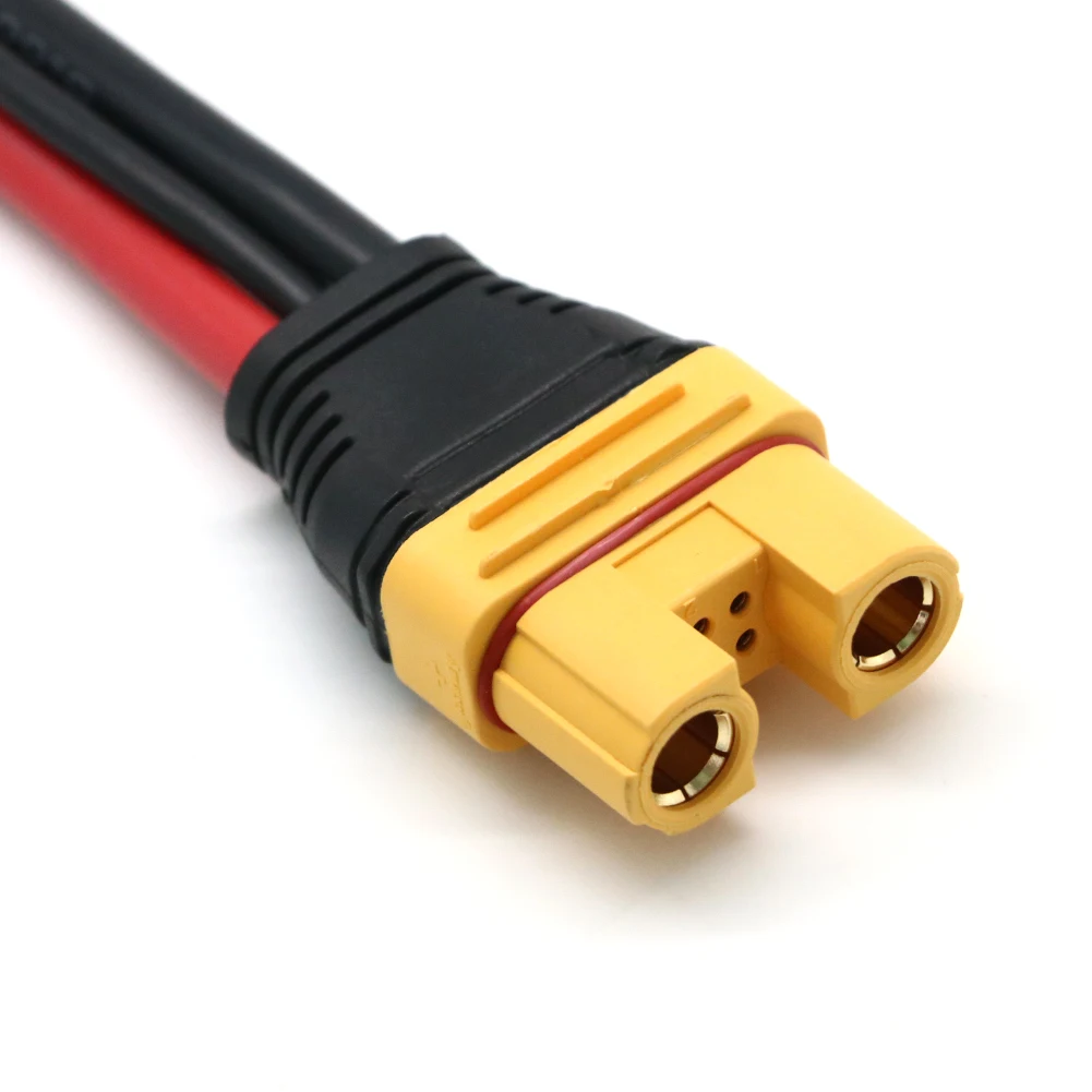 Amass AS150U 70A Copper Plated Female / Male Plug Connector Resistance Adapter Cable 35CM For RC Racing Drone FPV Model Spare Pa