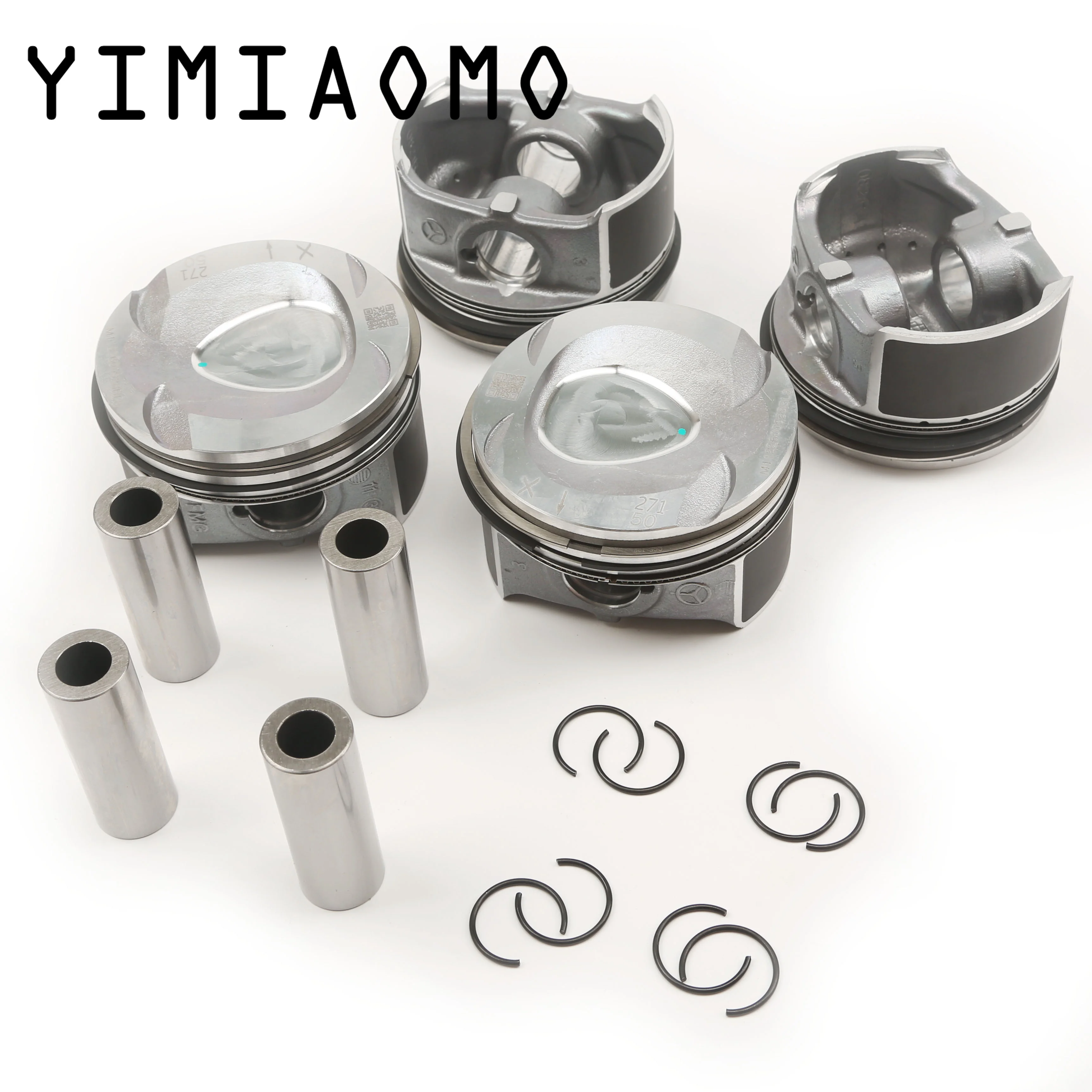 

271 030 63 17 Piston Assembly Set 1.8T M271.860 For Benz S204 C 200 W212 E 200 CGI A207 E 260 CGI C207 R172 SLK 200 2710306317