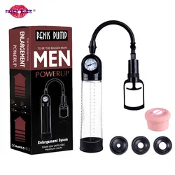 Bomba de vacío para agrandar el pene, pistola sexual, producto Sexy para adultos, tienda de juguetes sexuales para hombres y parejas