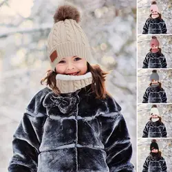 Sombreros de invierno para niños pequeños, conjunto de guantes, bufanda, forro polar cálido, 3 piezas, gorro de invierno, conjunto de guantes de bufanda para 1-5