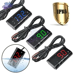 DC 8-18V IPX6 Digital Voltmeter 12V Car Boat Motorcycle  0.56inch LED Display Volt Voltage Meter Mini Tester Panel