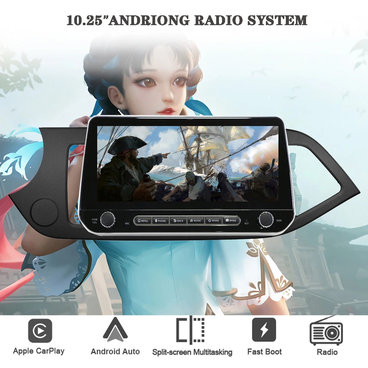 

For KIA PICANTO Morning 2011 2013 2016 Car Multimedia Player Navi GPS Monitor Stereo PC Tablet 4G Lte WIFI Carplay RDS DSP SWC