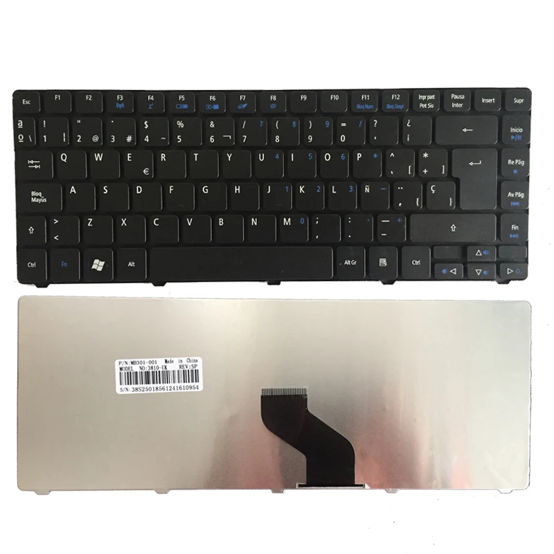 

New Spanish Keyboard For Acer EMachines D440 D442 D640 D640G D528 D728 D730 D730G D730Z D732 D732G D732 D732Z Laptop SP Black