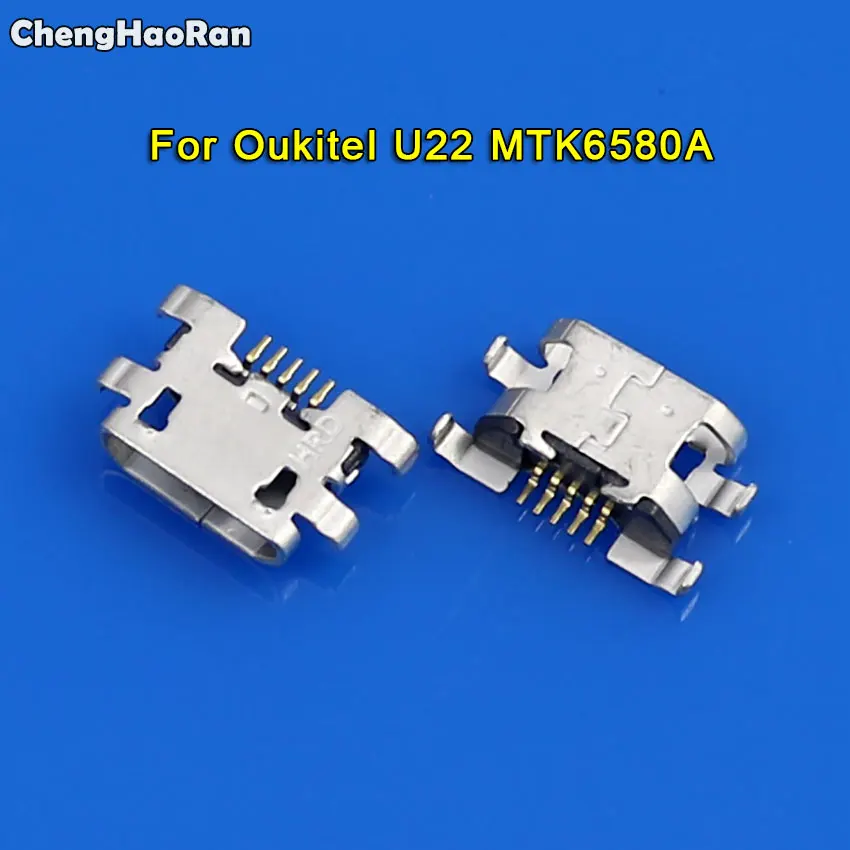 ChengHaoRan 10X For Oukitel K4000 Plus K6000 Pro K10000 Pro U22 U20 Plus U15S Micro USB Jack Socket Charging Dock Port Connector