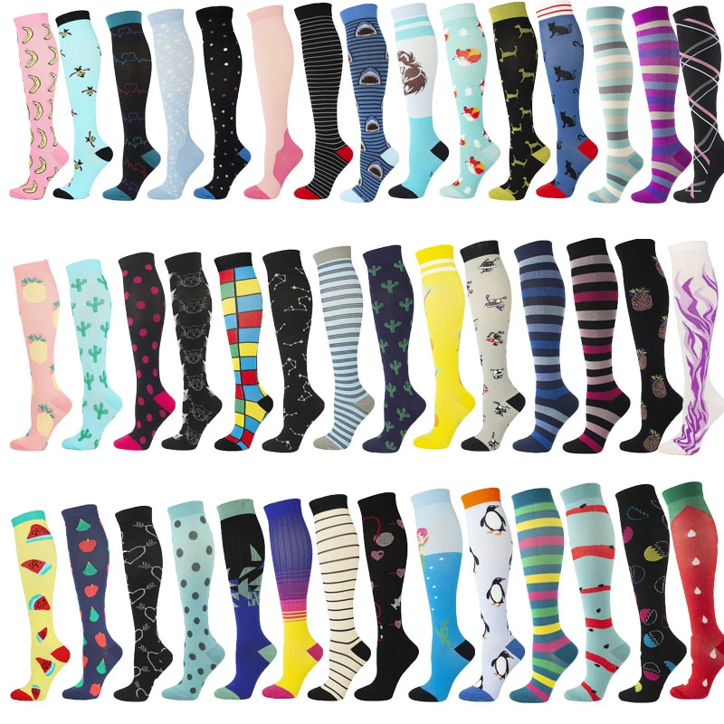 Unisex Compression Socks Sports Socks Wholesale Multiple Pairs Of Football Socks Golf Tube Outdoor Sports Nursing Fitness Socks