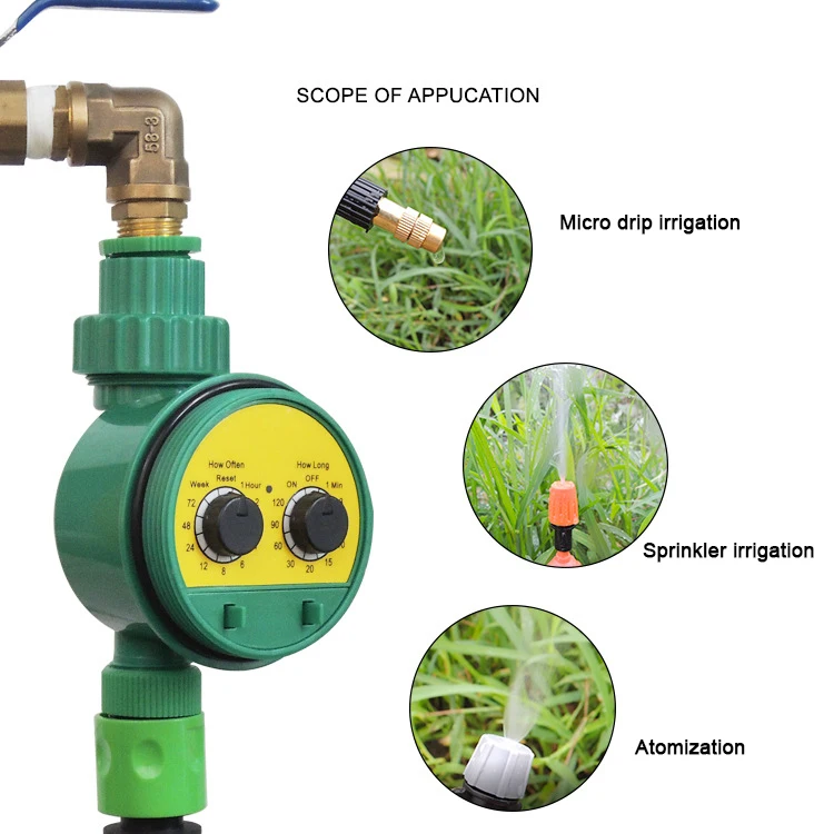 

Автоматический электронный таймер для полива сада, контроллер для капельного орошения, система автоматического полива растений, Садовые принадлежности