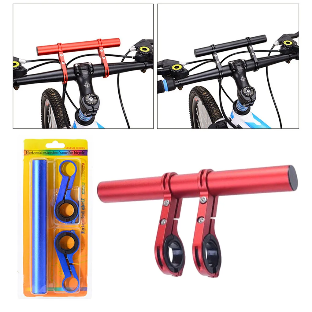 Multifunction Handlebar Extension Holder Bike Handlebar Extender Bracket Extension Alloy Holder Mount Bicycle Accessories