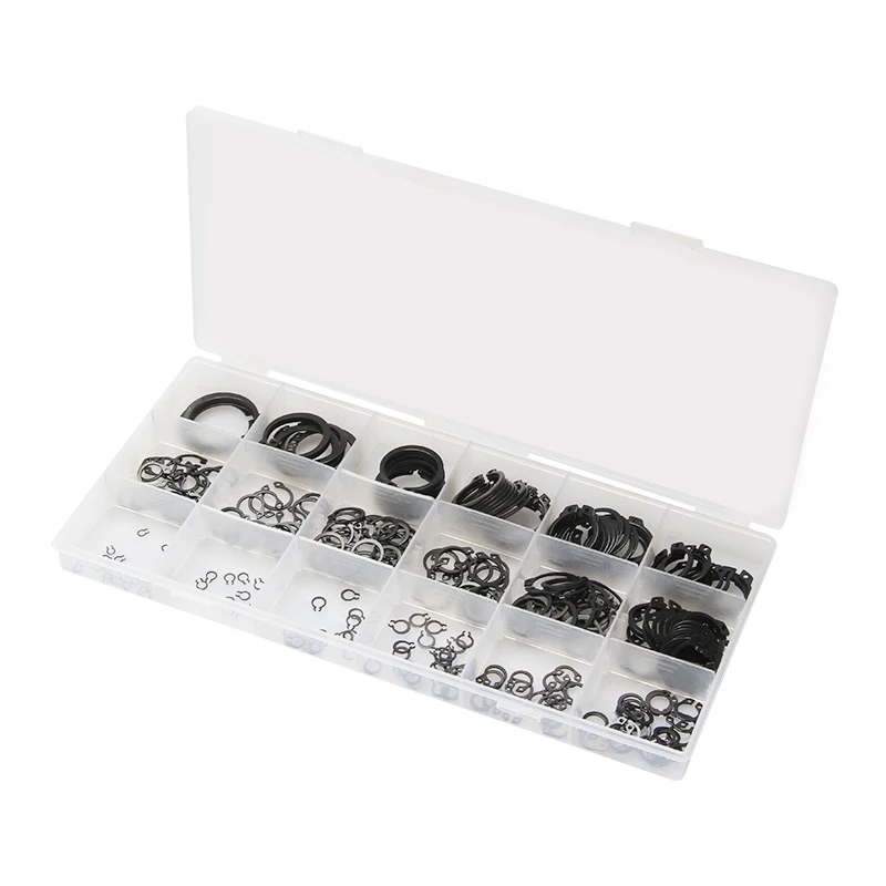 300PCS Internal & External Snap Retaining Ring Circlip Assortment M3-M32 With Box