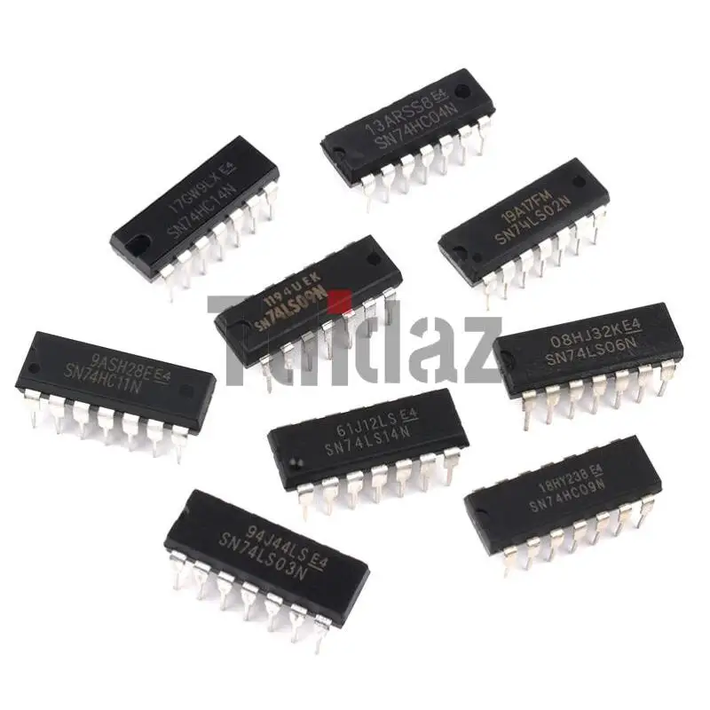 10pcs 74LS00 74LS02 74LS04 74LS08 74LS10 74LS14 74LS20 74LS21 74LS32 74LS47 74LS48 74LS74 74LS76 74LS86 DIP-14 DIP-16 New