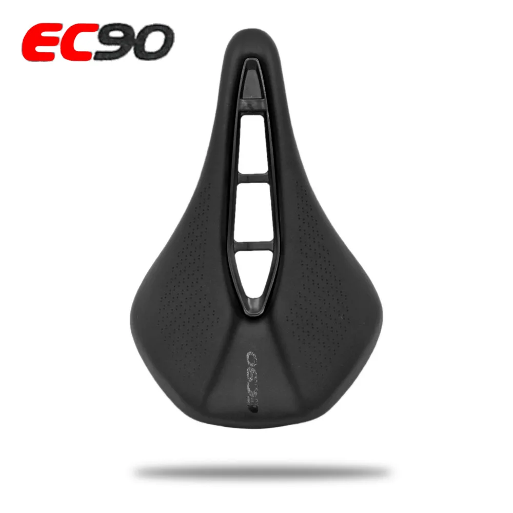 EC90 NEW TT Triathlon road Bike Bicycle Saddle MTB Bike Saddle Skidproof Seat Silica Gel Seat Black road bike Bicycle Saddle