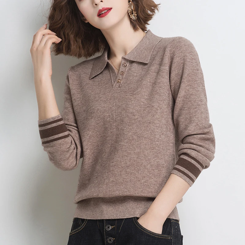 2020 Winter Warm Sweaters for Women casual office Soft Thick Winter Tops Pink Knitwear Chic sueter feminino Robe Pull