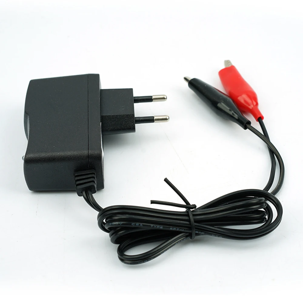 6v Lead Acid Battery Charger Clip Battery Charger 7.4V 1A Battery Charger Automatic Battery Charger  for 6v Lead Acid Battery