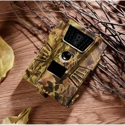 Hunting Camera Waterproof 120 Degree Angle Wild Camera 12MP HT-001B Trail Camera Upgraded 14MP 30pcs Infrared LEDs 850nm