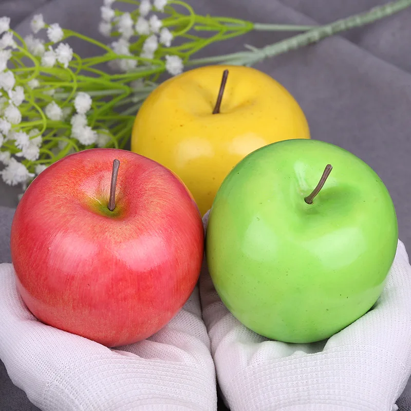 Simulation of Red Apple Model Foam Fake Fruit Vegetable Props Christmas New Year Decoration Shooting Decoration Christmas Eve