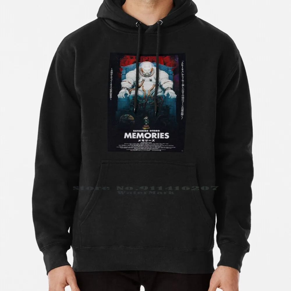 Memories Hoodie Sweater 6xl Cotton Memories 1995 Anime Vintage Manga Katsuhiro Otomo Koji Morimoto Tensai Okamura Akira 90s