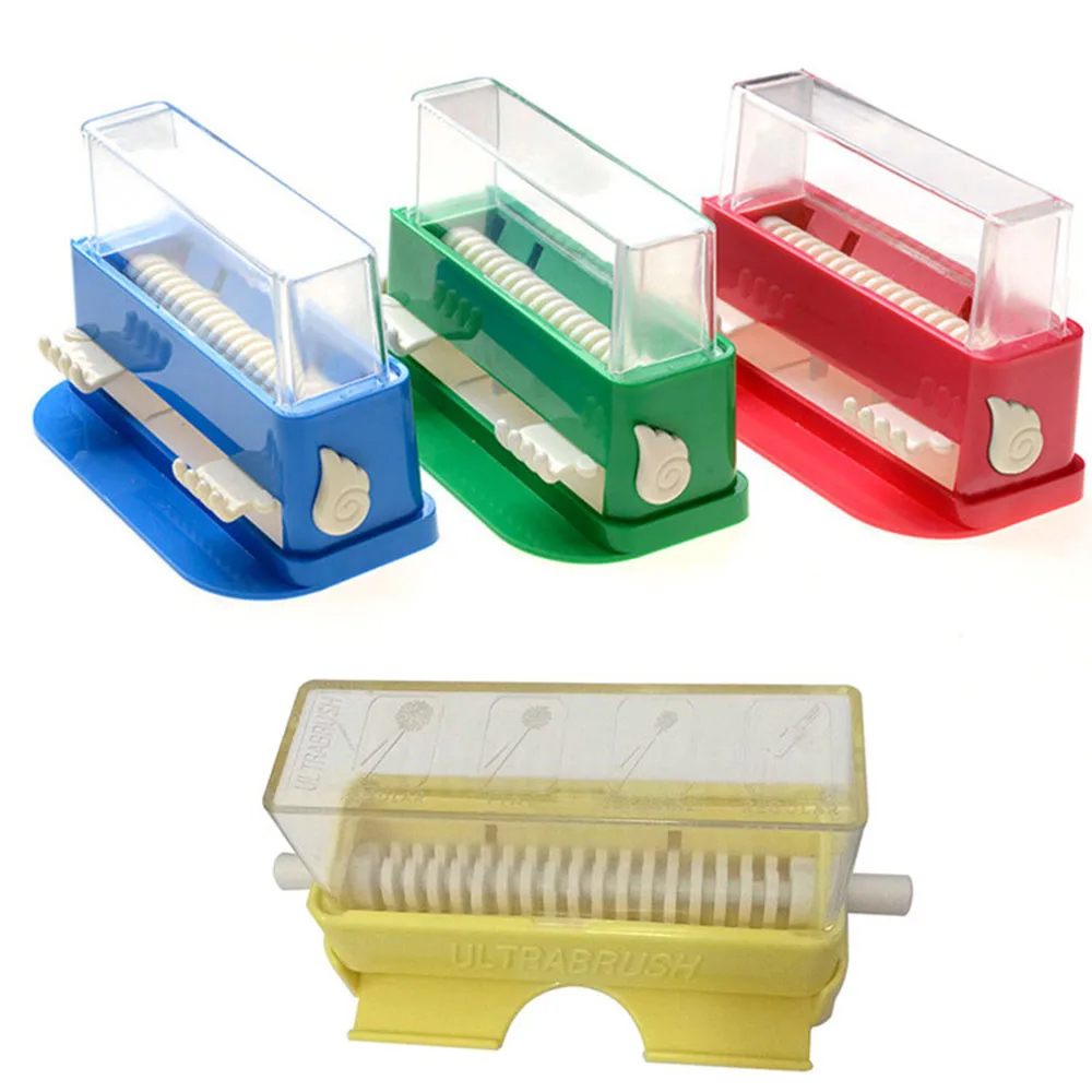 Dental push-type brush dispenser, applicator stick storage box, cotton swab refill box, dental materials for Teeth whitening