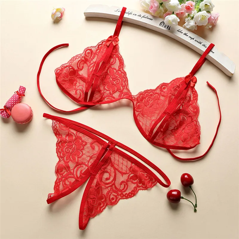 Babydoll Porno Costumes Women Open Bra Lace Transparent Underwear Flirting Erotic Sexy Lingerie Lenceria Strapon Sex Products