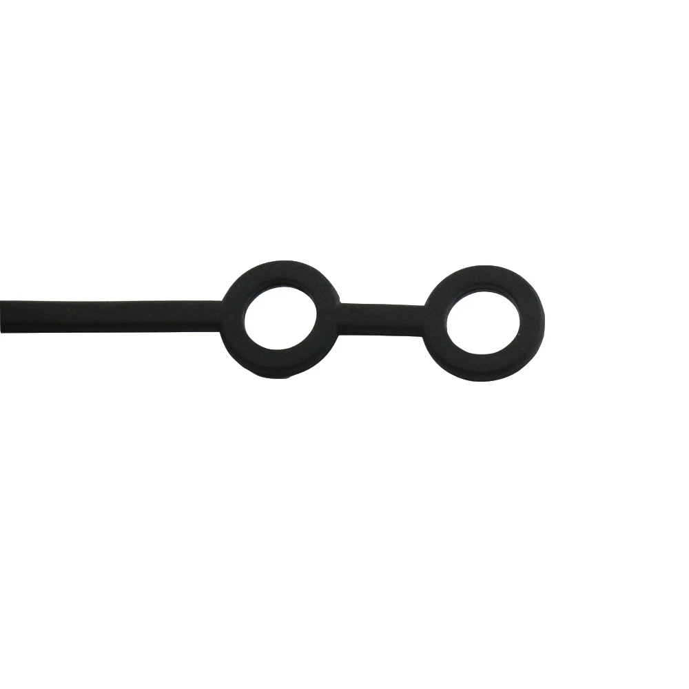 2pcs Replacement Weather Caps for SAE Two Pin Battery Plug/Charging Plug Adapter Black