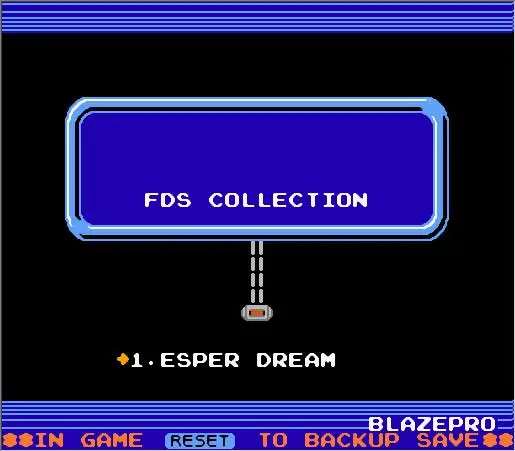 إسبر دريم إنجليزي (FDS يحتذى) خرطوشة لعبة لوحدة التحكم NES/FC