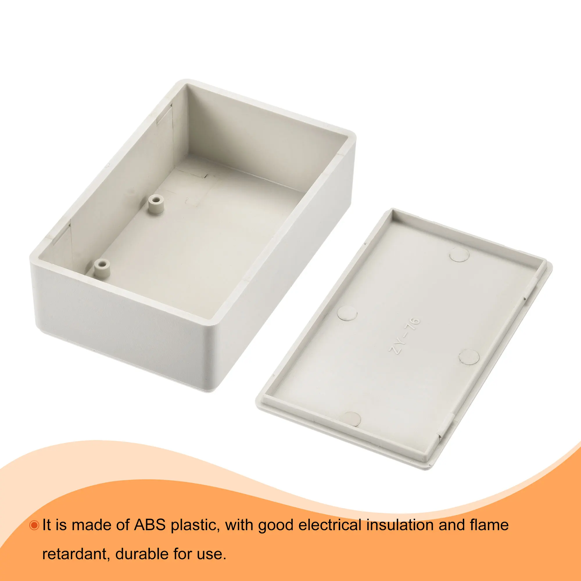 92x58x32mm ABS Dustproof Box Small Size Plastic Cover Enclosure Box Electronic DIY Project Junction Box Housing Instrument Case