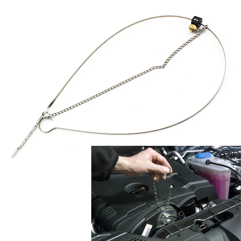 610mm/24‘’ Car Electroni Oil Fluid Level Dipstick For Audi A6 A5 A4 2.0 TFSI/3.2 FSI/4.3 FSI/2.0 TDI CR Engine Car Accessories