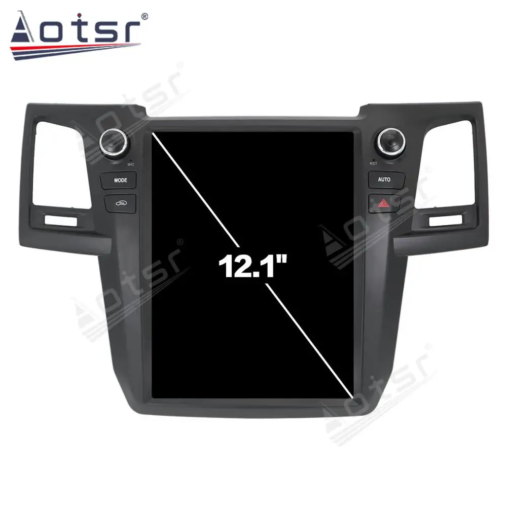 For Toyota Fortuner Hilux Android Radio Tape Recorder 2005 - 2015 Car Multimedia Player Stereo Autoradio Head Unit Navi GPS PX6